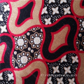 Prix ​​d&#39;usine Tissu textile africain de polyester tricoté